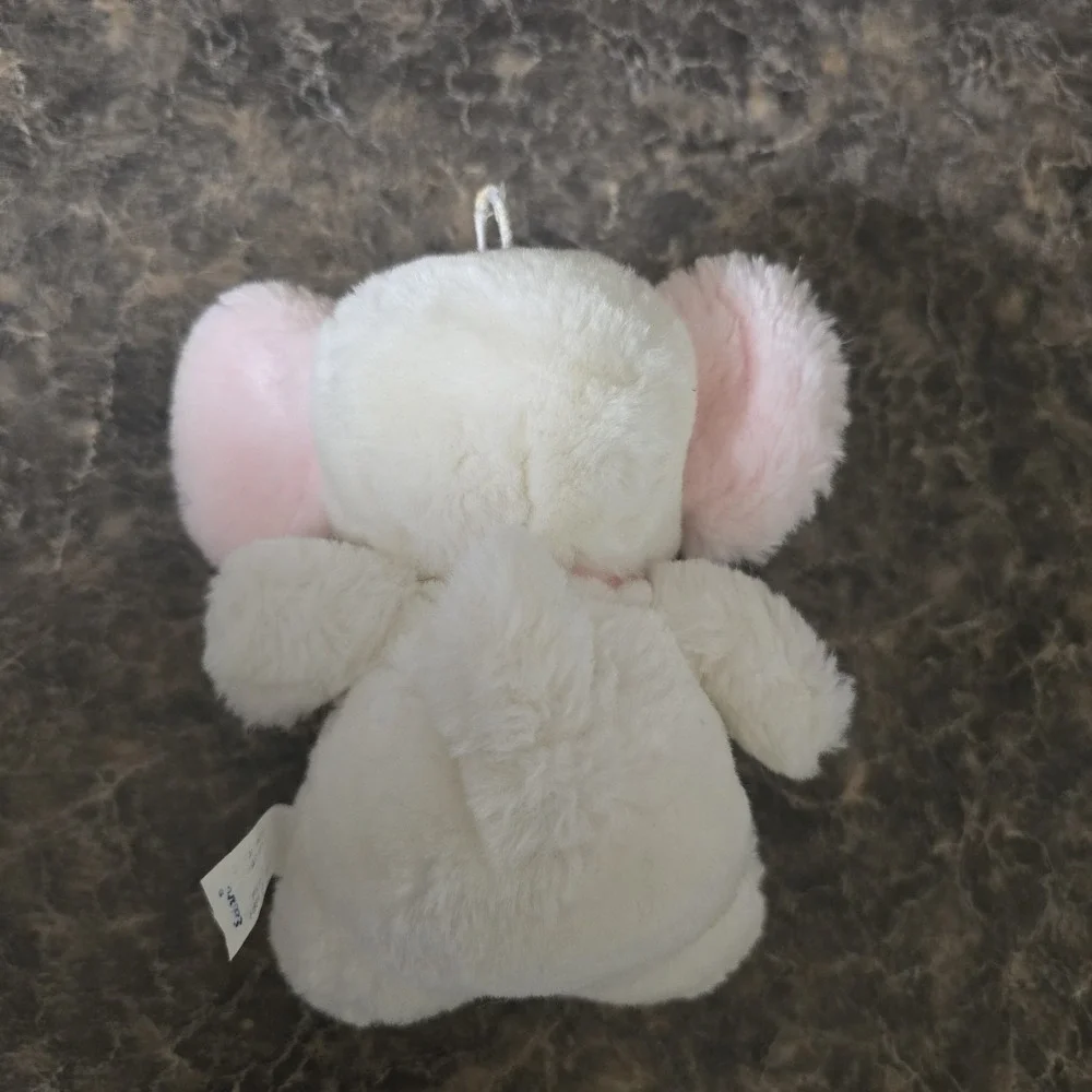 EUC VTG Eden Plush Pink Elephant 7